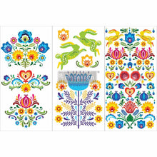 Load image into Gallery viewer, Floral Polish | Rub On No Water Transfer | ReDesign with Prima | Small Decor Transfers for Furniture
