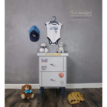 Load image into Gallery viewer, Baseball | Rub On No Water Transfer | ReDesign with Prima | Small Decor Transfers for Furniture