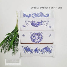 Load image into Gallery viewer, French Blue | Rub On No Water Transfer | ReDesign with Prima | Small Decor Transfers for Furniture