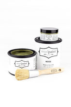 Load image into Gallery viewer, Moss | MudPaint | Mineral based Clay Paint 4 oz. Furniture Paint - Chalk Paint