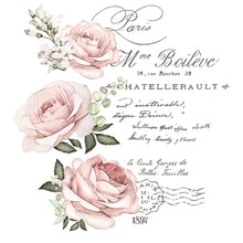 Load image into Gallery viewer, Chatellerault Re-Design Prima Transfer, Prima, Re Design with Prima, Furniture Transfers, Transfers For Furniture, rub on decal