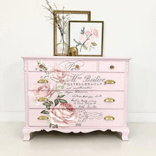 Load image into Gallery viewer, Chatellerault Re-Design Prima Transfer, Prima, Re Design with Prima, Furniture Transfers, Transfers For Furniture, rub on decal