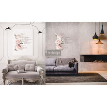 Load image into Gallery viewer, Chatellerault Re-Design Prima Transfer, Prima, Re Design with Prima, Furniture Transfers, Transfers For Furniture, rub on decal