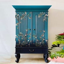 Load image into Gallery viewer, Avian Sanctuary, Prima Transfer, Prima, Redesign, Furniture Transfers, Birds and Vines Rub on decal transfer for furniture