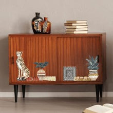 Load image into Gallery viewer, Tribal Essence transfer 3 sheets 6" X 12" each, Prima Redesign Transfer, Furniture Transfers, Tribal Essence, Rub on decal