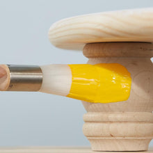 Load image into Gallery viewer, Zibra 1″ Stubby Round Brush Paint Brush
