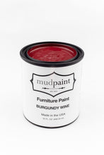 Load image into Gallery viewer, Burgundy Wine | MudPaint | Mineral based Clay Paint 4 oz. Furniture Paint - Chalk Paint