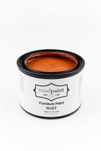 Load image into Gallery viewer, Rust | MudPaint | Mineral based Clay Paint 4 oz. Furniture Paint - Chalk Paint