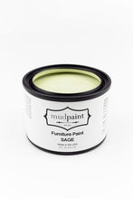 Load image into Gallery viewer, Sage | MudPaint | Mineral based Clay Paint 4 oz. Furniture Paint - Chalk Paint