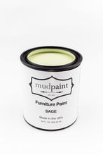 Load image into Gallery viewer, Sage | MudPaint | Mineral based Clay Paint 4 oz. Furniture Paint - Chalk Paint