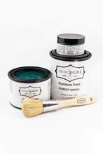 Load image into Gallery viewer, Forest Green | MudPaint | Mineral based Clay Paint 4 oz. Furniture Paint - Chalk Paint