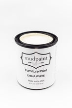 Load image into Gallery viewer, China White | MudPaint | Mineral based Clay Paint 4 oz. Furniture Paint - Chalk Paint