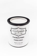 Load image into Gallery viewer, Faded Gray | MudPaint | Mineral based Clay Paint 4 oz. Furniture Paint - Chalk Paint
