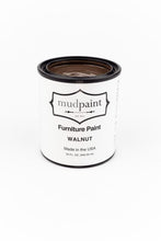 Load image into Gallery viewer, Walnut | MudPaint | Mineral based Clay Paint 4 oz. Furniture Paint - Chalk Paint