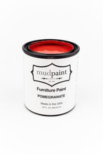 Load image into Gallery viewer, Pomegranate | MudPaint | Mineral based Clay Paint 4 oz. Furniture Paint - Chalk Paint