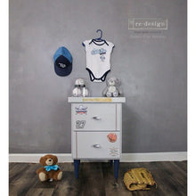 Load image into Gallery viewer, Baseball | Rub On No Water Transfer | ReDesign with Prima | Small Decor Transfers for Furniture
