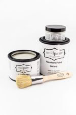 Smoke | MudPaint | Mineral based Clay Paint 4 oz. Furniture Paint - Chalk Paint