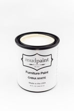 Load image into Gallery viewer, China White | MudPaint | Mineral based Clay Paint 4 oz. Furniture Paint - Chalk Paint
