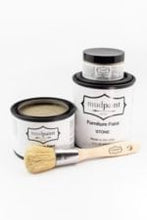 Load image into Gallery viewer, Stone | MudPaint | Mineral based Clay Paint 4 oz. Furniture Paint - Chalk Paint
