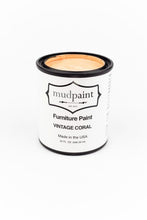 Load image into Gallery viewer, Vintage Coral | MudPaint | Mineral based Clay Paint 4 oz. Furniture Paint - Chalk Paint
