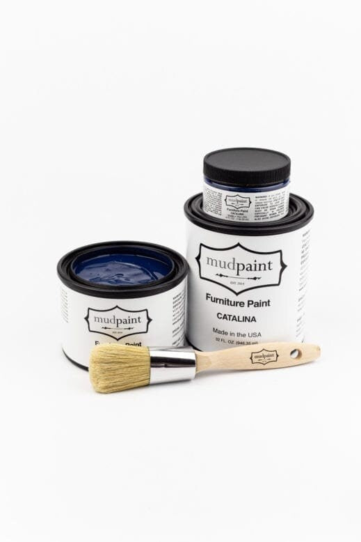 Catalina | MudPaint | Mineral based Clay Paint 4 oz. Furniture Paint - Chalk Paint