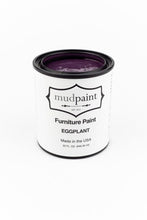 Load image into Gallery viewer, Eggplant | MudPaint | Mineral based Clay Paint 4oz Furniture Paint - Chalk Paint
